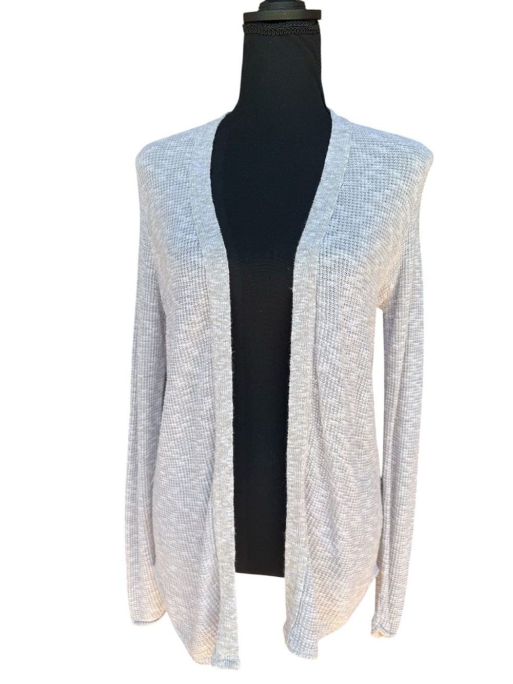 American Eagle Outfitters Light Tan Open-Front Cardigan Size Medium